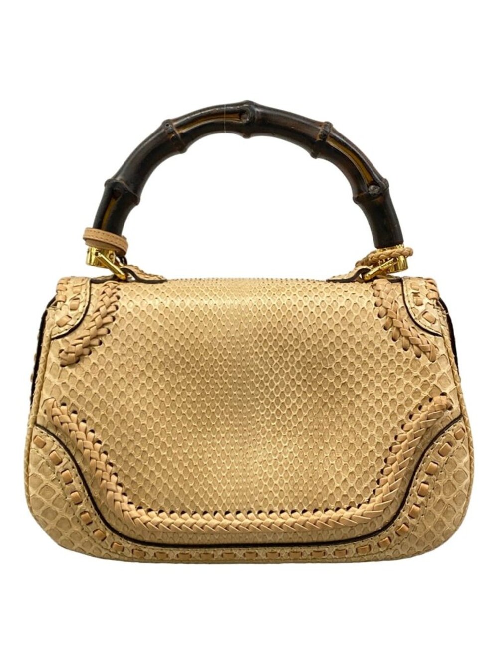 ★SOLD★ Gucci Handbag New Bamber Beige - Picture 3 of 15